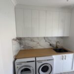 Laundry cabinet laundry carpenter in Adelaide